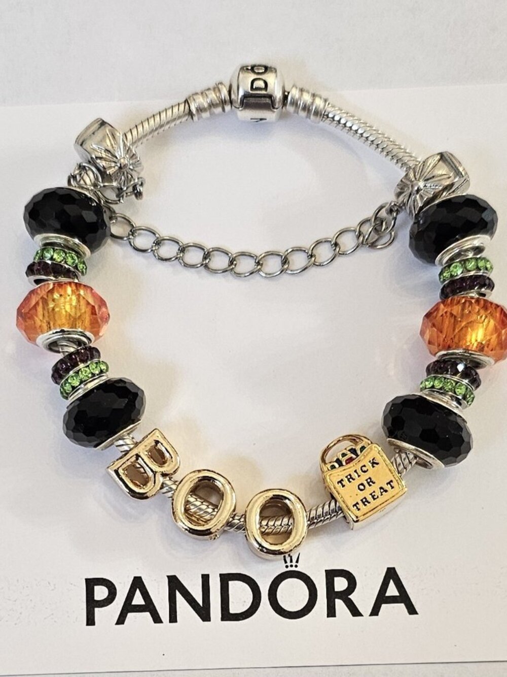 Boo Trick or Treet, Pandora Bracelet comes with Receipt